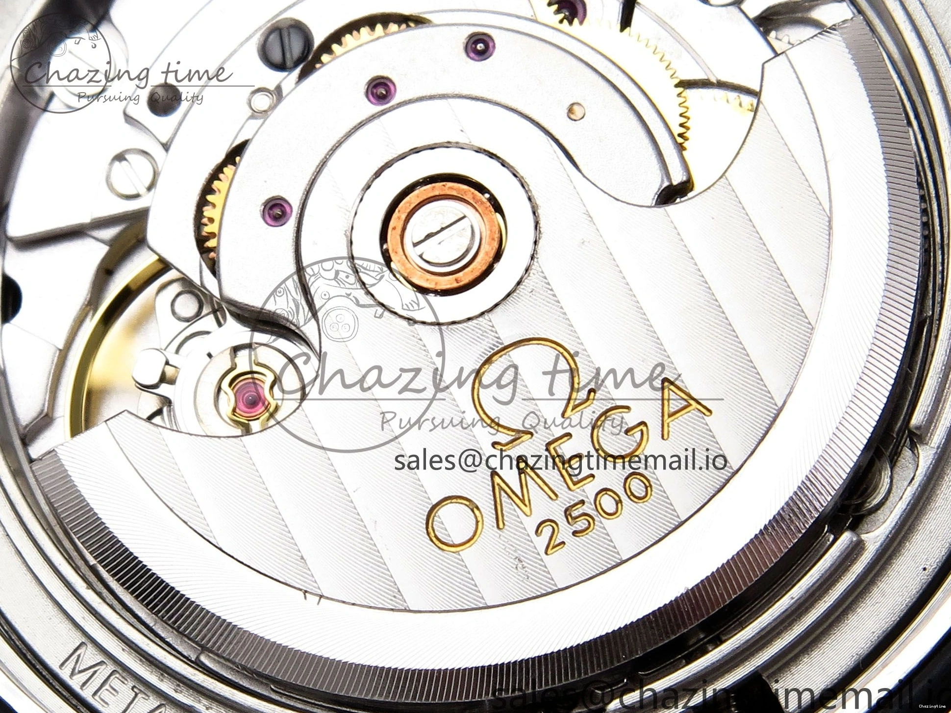 0405 Seamaster “LMPO” OMF 1:1 Best Edition Black Dial on SS Bracelet A Tailored 7703